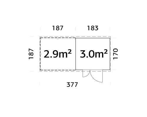 Plan avec dimensions