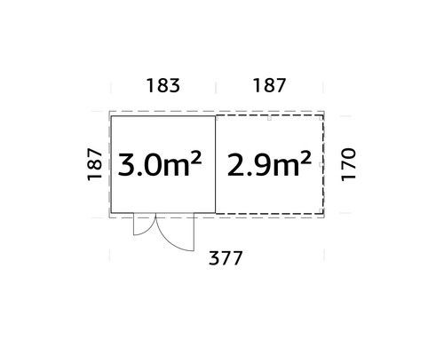 Plan avec dimensions