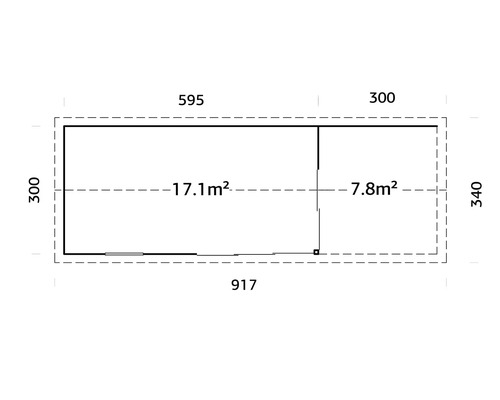 Plan d''un abri de jardin avec dimensions