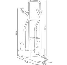 Sackkarre Cargo Point Treppensteiger 150 kg