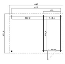 Plan avec dimensions