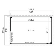 Plan avec dimensions