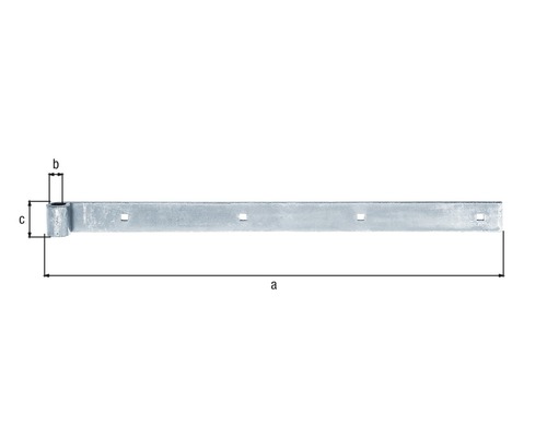 Torband mit Abmessungen