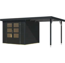 Gartenhaus mit Anbau aus Holz