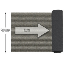Image d''un tapis avec les dimensions suivantes : longueur maximale 200 cm, largeur maximale 12 mètres