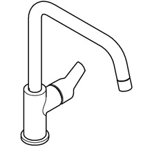 Zeichnung eines Wasserhahns