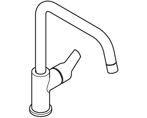 Zeichnung eines Wasserhahns