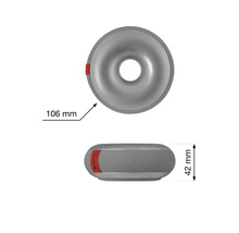 Amortisseur à câble métallique avec des dimensions de 106 mm et 42 mm