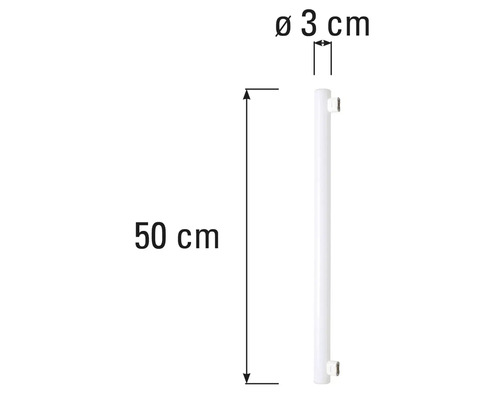 Dimensions d'un radiateur : 50 centimètres de long et 3 centimètres de diamètre.