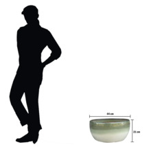 Blumentopf mit den Maßen 44 cm mal 21 cm