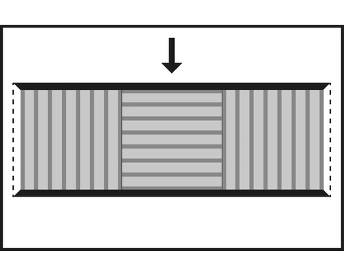Illustration du montage vertical de panneaux muraux