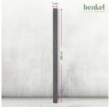 Poteau en bois, 185 cm de long et 7 cm de large