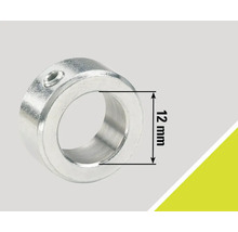 Metallischer Wellenring mit einer Größe von 12 mm