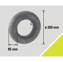 Schlauch mit einem Durchmesser von 260 mm und einer Breite von 85 mm