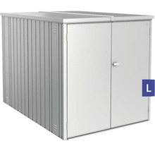 Metall Gartenschrank mit Flügeltüren