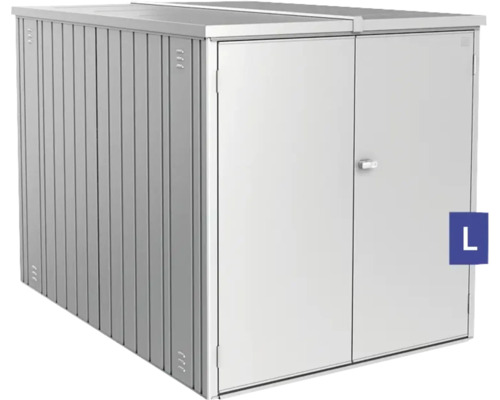 Metall Gartenschrank mit Flügeltüren