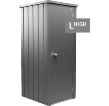 Metall Gartenschrank mit Tür und hohem Stauraum