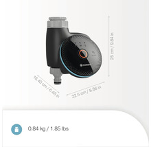 Gardena Smart Water Control Bewässerungssteuerung mit Abmessungen und Gewicht