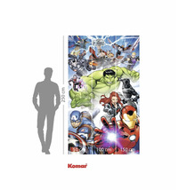 Papier peint photo avec motif Avengers, 250 x 300 cm, convient pour chambre d'enfant