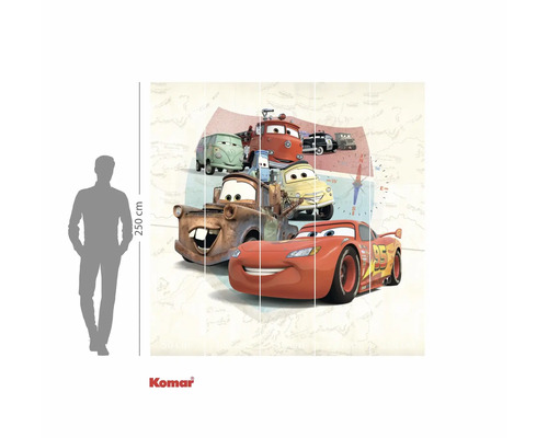 Papier peint photo Komar Cars avec Lightning McQueen et ses amis