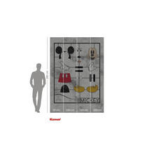 Komar Mickey Mouse Fototapete mit den Maßen 280 mal 200 Zentimeter