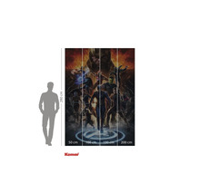 Papier peint photo avec motif Avengers et dimensions 280 x 200 centimètres