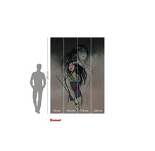 Papier peint photo Komar avec motif Mulan, 280 sur 200 centimètres