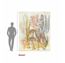 Papier peint photo représentant des coraux et des algues