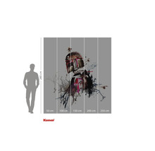 Papier peint photo Star Wars Boba Fett, 280 cm de haut et 250 cm de large