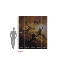 Fresque murale Avengers de 280 sur 350 centimètres