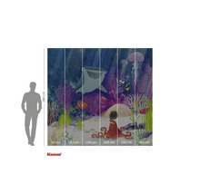 Papier peint photo avec motif sous-marin, 280 sur 300 centimètres