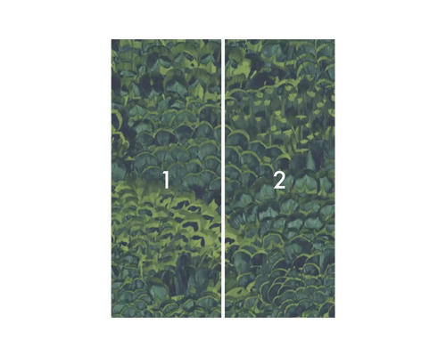 Papier peint avec motif végétal