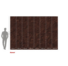 Papier peint photo Komar avec motif de pierre, 280 cm de haut et disponible en largeurs de 50 cm à 400 cm.