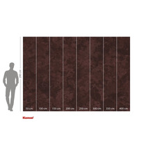 Papier peint photo avec motif marbré, 280 cm de haut et 50 à 400 cm de large