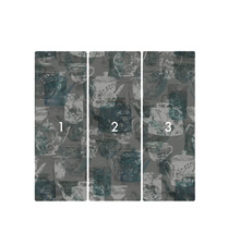 Papier peint avec motif de théières et de tasses