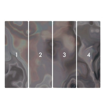 Vierteiliges Paneel mit abstraktem Muster