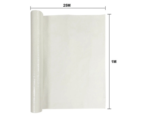 Rouleau de film de protection, 25 mètres de long et 1 mètre de large