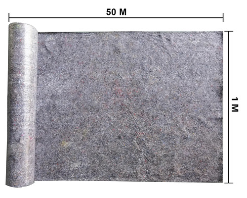 Rouleau de non-tissé de protection de 50 mètres sur 1 mètre