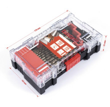 Jeu de forets dans une boîte en plastique avec dimensions