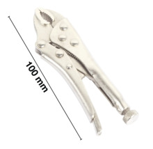 Pince étau d'une longueur de 100 mm.