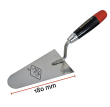 Truelle de maçon avec une longueur de lame de 180 millimètres