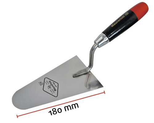Truelle de maçon avec une longueur de lame de 180 millimètres