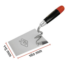 Maurerkelle mit den Massen 115 mm x 160 mm