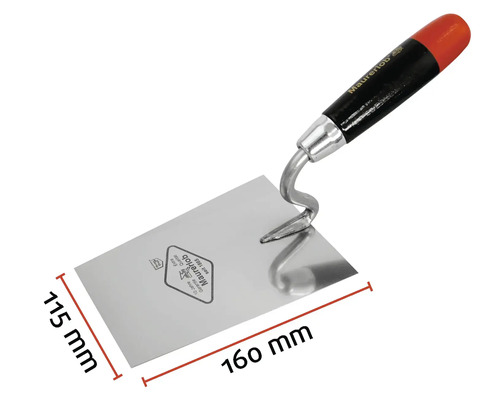 Maurerkelle mit den Massen 115 mm x 160 mm