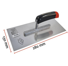 Taloche à lisser avec les dimensions 280 mm x 130 mm