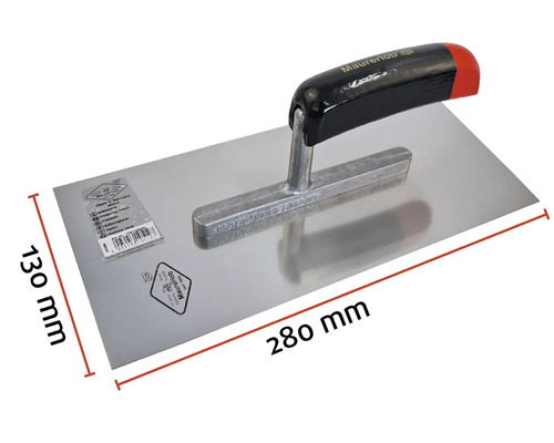Taloche à lisser avec les dimensions 280 mm x 130 mm