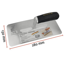 Taloche à lisser Maurerlob pour cloisons sèches, 280 x 130 millimètres