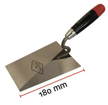 Truelle de maçon avec une longueur de lame de 180 millimètres