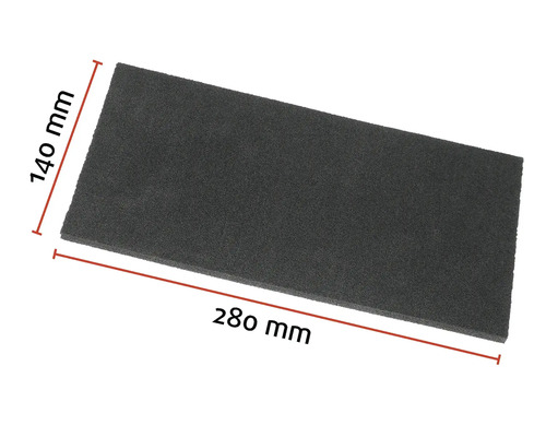 Matelas isolant en mousse, 280 mm x 140 mm