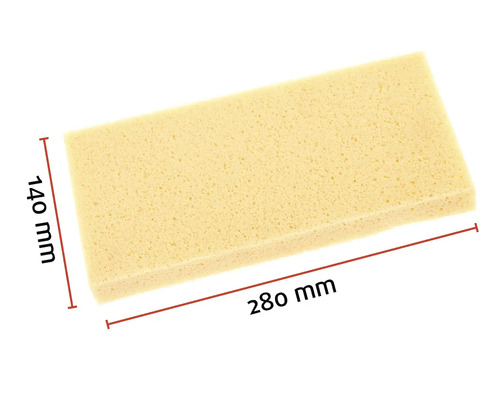 Bloc de mousse de 280 mm sur 140 mm